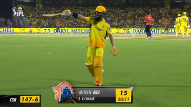 M49: CSK vs PBKS – Moeen Ali Wicket