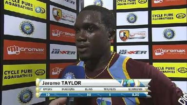 1ST ODI: IND vs WI  –   Interview – Jerome Taylor