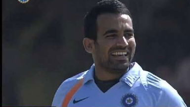 Zaheer Khan's 3-wicket haul against England in 2008