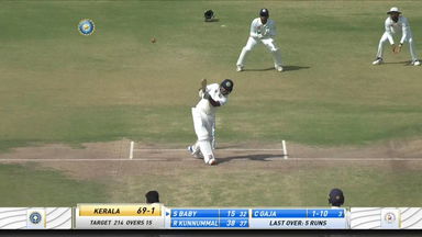 Ranji Trophy 2021-22, Gujarat v Kerala: Kerala 2nd Innings Super sixes