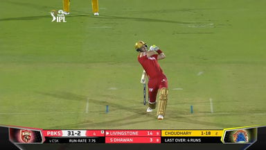 M11: CSK vs PBKS – Liam Livingstone Six