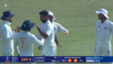 Ranji Trophy 2025-26 SF2, Bengal vs J & K, Day 2: Match Highlights
