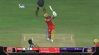M45: KKR vs PBKS – KL Rahul Six