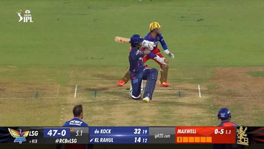 M15: RCB vs LSG – K L Rahul Six