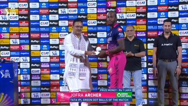 IPL 2026 M36: RR vs SRH - TATA IPL Green Dot Balls of the Match - Jofra Archer