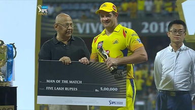 Final: CSK vs SRH – Man of the Match – Shane Watson