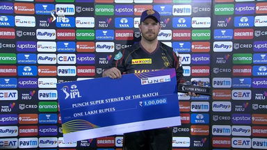 M30: RR vs KKR – Punch Super Striker Of The Match – Aaron Finch