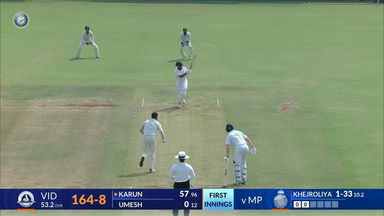 Ranji Trophy 2023/24, Vidarbha vs Madhya Pradesh, SF 1: Karun Nair's fighting knock of 63(105)