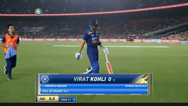 IND vs ENG 2021, 1ST T20I : Virat Kohli Wicket