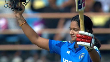 Maiden ODI ton: Impressive Pratika Rawal sparkles in Rajkot with 154(129)