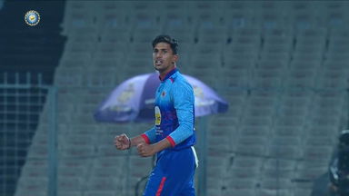 Syed Mushtaq Ali Trophy 2022 Final : 2 in 1: Tanush Kotian's double-wicket first over