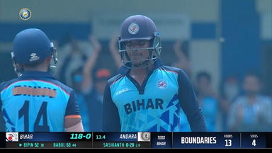 Syed Mushtaq Ali Trophy 2022: Bipin Saurabh's fine fifty against Andhra