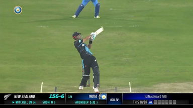 IND vs NZ 2023, 1ST T20I: Daryl Mitchell  Six
