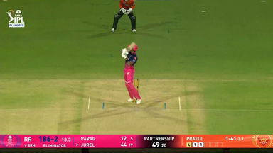 IPL 2026 Eliminator: SRH vs RR - Dhruv Jurel Six