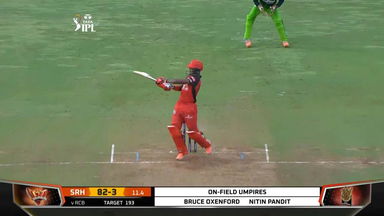 M54: SRH vs RCB – Nicholas Pooran Six