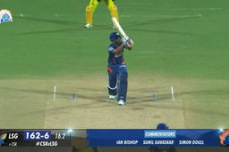 M06: CSK vs LSG – Krishnappa Gowtham Six