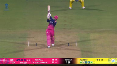 IPL 2026 M03: RR vs CSK - Vaibhav Sooryavanshi Six