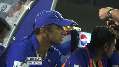 Match 56 RR vs CSK – Hodge's Wicket
