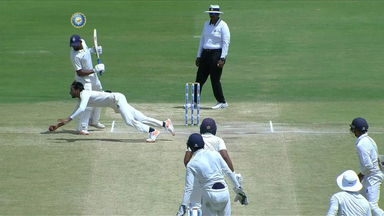 Shahbaz Ahmed's brilliant return catch