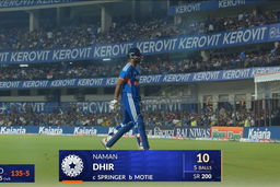 IND vs WI 2026, 3rd T20I: Naman Dhir Wicket