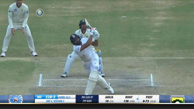 IND vs SA 2019, 1st Test, Day 4: Rohit Sharma Six