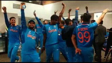 Dhol, drums and dance: Scenes from India's dressing room