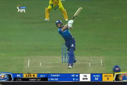 M30: CSK vs MI – Adam Milne Six