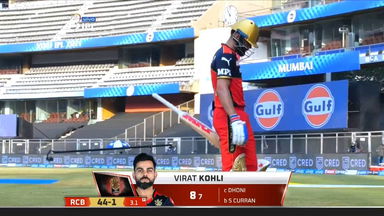 M19: CSK vs RCB – Virat Kohli Wicket