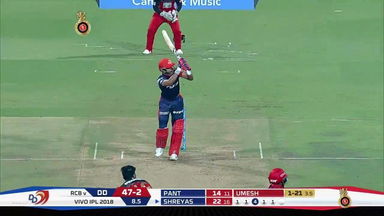 M19: RCB vs DD – Shreyas Iyer Six