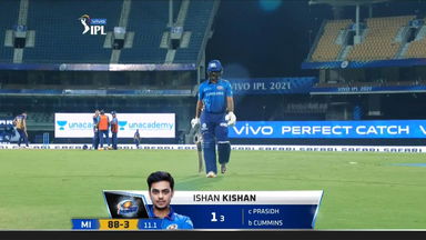 M05: KKR vs MI – Ishan Kishan Wicket