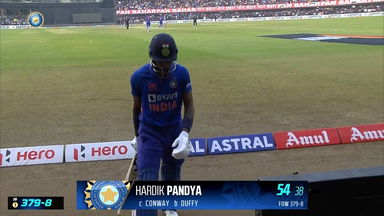 IND vs  NZ 2023, 3RD ODI: Hardik Pandya  Wicket