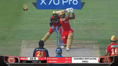 M48: RCB vs PBKS – KL Rahul Six