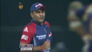 Match 2 KKR vs DD – Das’ Wicket