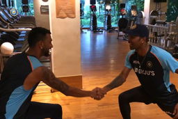 The gym face-off with Hardik and Krunal