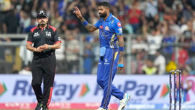 Two in an over: Captain Hardik Pandya's crucial double strike