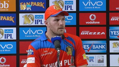 M31: RCB vs GL – Press Conference – Aaron Finch