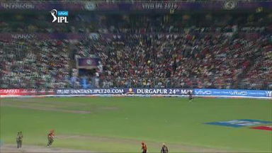 M55: KKR vs SRH – Shikhar Dhawan Wicket