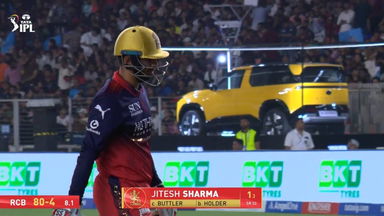 IPL 2026 M42: GT vs RCB - Jitesh Sharma Wicket