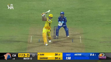 M12: MI vs CSK – Shivam Dube Six