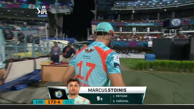 Eliminator: LSG vs RCB – Marcus Stoinis Wicket