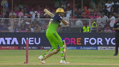 IPL 2025 M28: RR vs RCB - Devdutt Padikkal Six