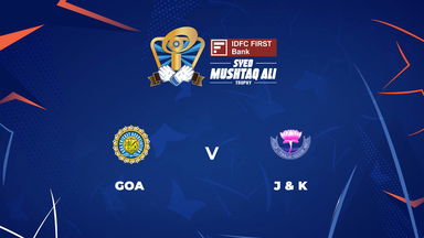 SMAT 2025, Goa vs J&K: Match Highlights