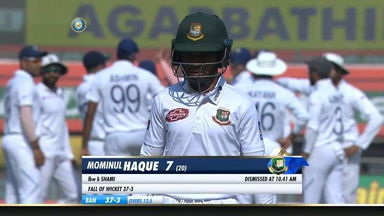 IND vs BAN 2019, 1st Test, Day 3: Mominul Haque Wicket