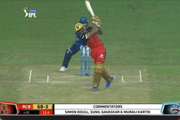 M56: RCB vs DC – K.S Bharat Six
