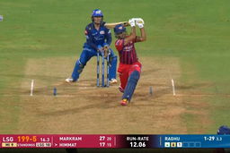 IPL 2026 M47: MI vs LSG - Himmat Singh Six