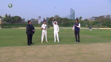 Vijay Merchant Trophy 2023/24, Final Mumbai vs Gujarat: Toss