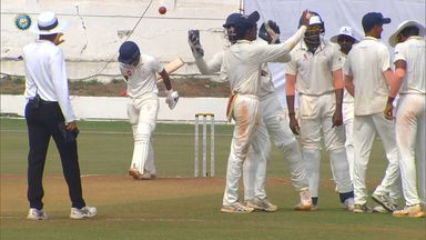 Ranji Trophy 2023/24, Gujarat vs Tamil Nadu: Gujarat 2nd Innings Fall of Wickets