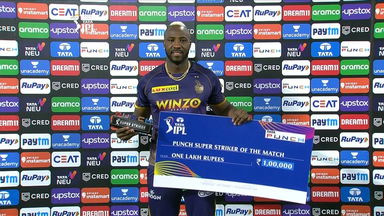 M61: KKR vs SRH – Punch Super Striker Of The Match – Andre Russell
