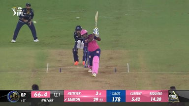 M23: GT vs RR – Sanju Samson Six