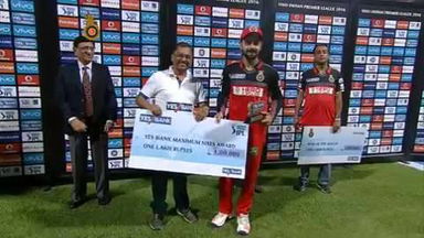 M11: RCB vs DD – YES Bank Maximum Sixes – Virat Kohli